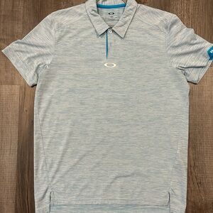 Oakley Sky Blue Men's Polo Shirt